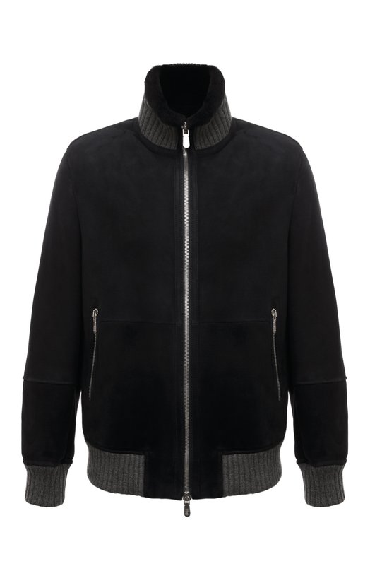 фото Бомбер из овчины brunello cucinelli