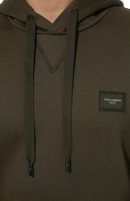 фото Хлопковое худи dolce & gabbana