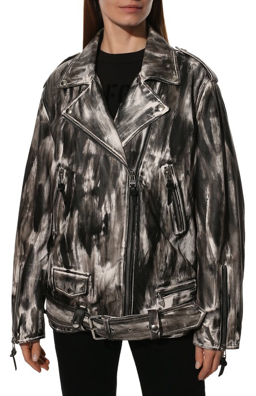 фото Кожаная куртка aline