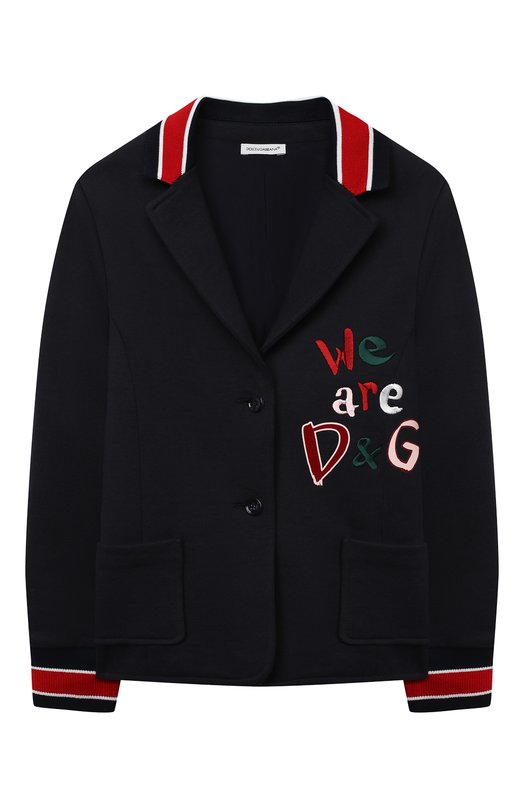 Хлопковый жакет Dolce & Gabbana