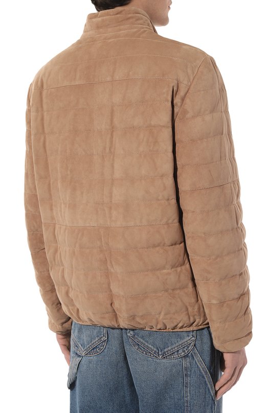фото Замшевая куртка brunello cucinelli
