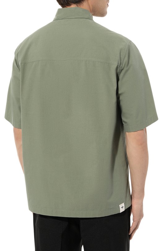 фото Хлопковая рубашка jil sander