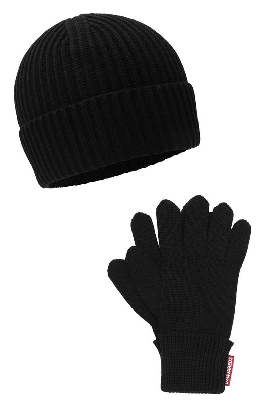 фото Комплект из шапки и перчаток dsquared2