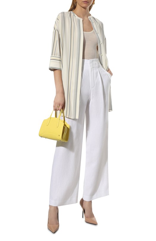 фото Льняные брюки loro piana