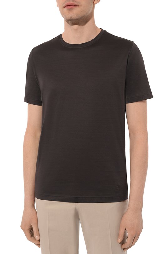 фото Хлопковая футболка corneliani