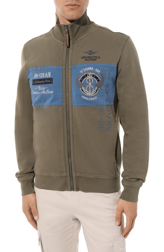 фото Хлопковая толстовка aeronautica militare
