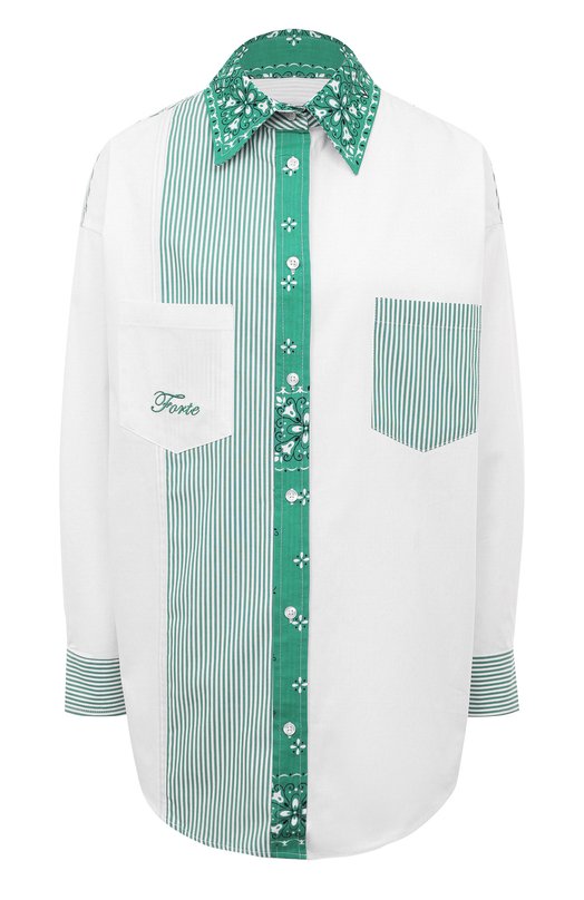 фото Хлопковая рубашка forte dei marmi couture