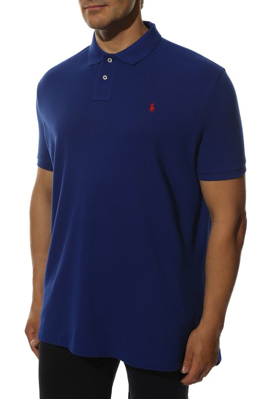 фото Хлопковое поло polo ralph lauren