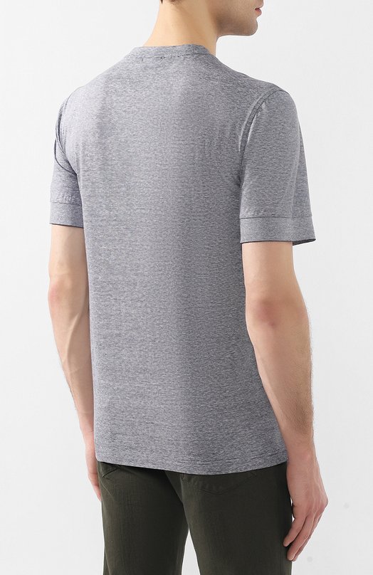 фото Футболка из смеси хлопка и льна brioni