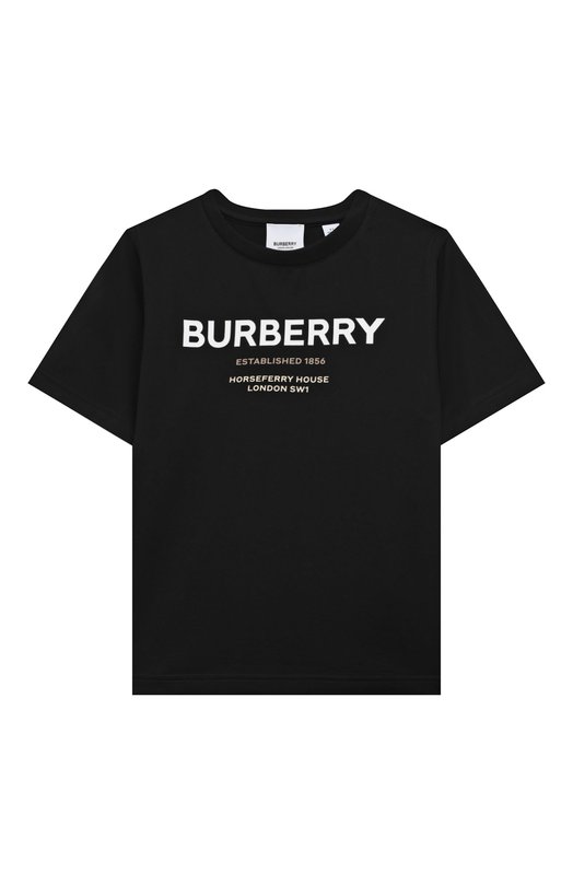 Хлопковая футболка Burberry