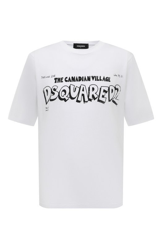 фото Хлопковая футболка dsquared2