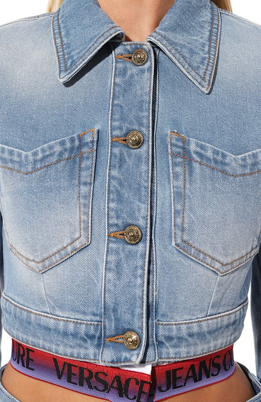 фото Джинсовая куртка versace jeans couture