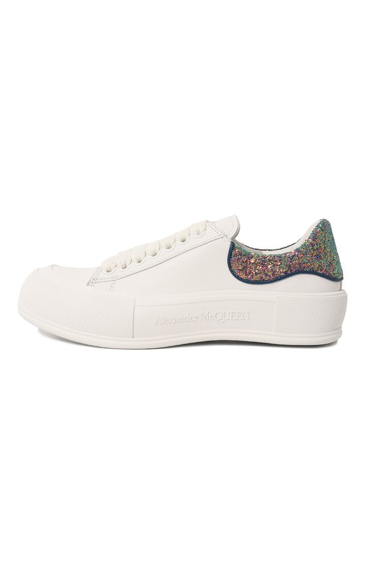 фото Кожаные кеды deck plimsoll alexander mcqueen