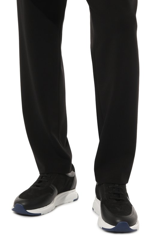 фото Кожаные кроссовки zilli