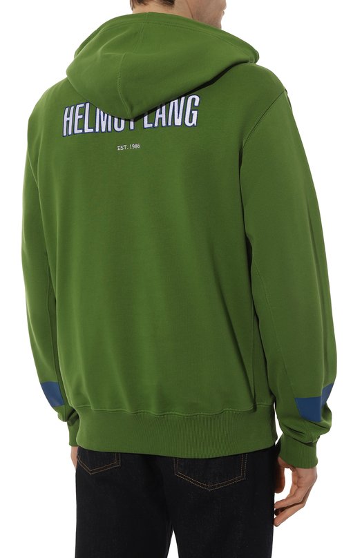 фото Хлопковое худи helmut lang