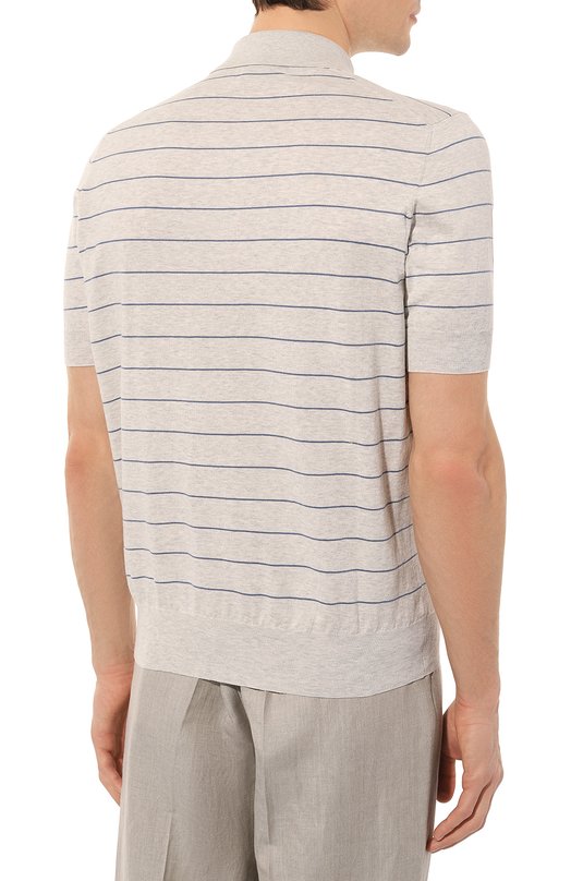 фото Хлопковое поло brunello cucinelli