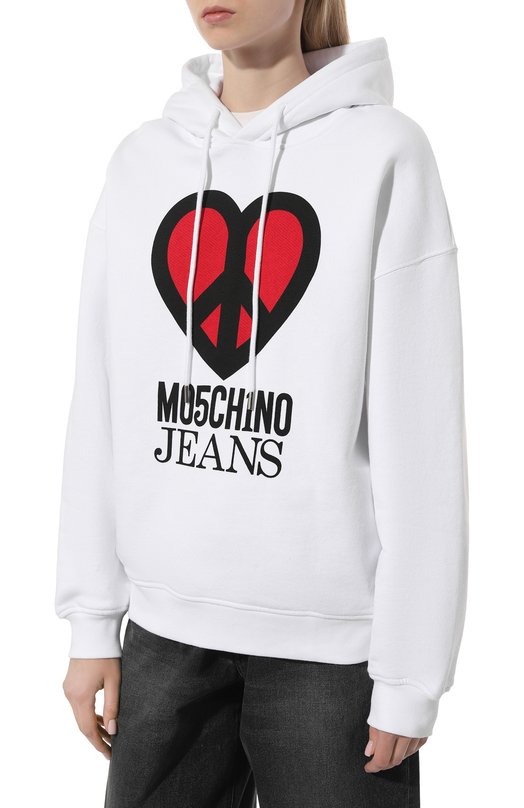 фото Хлопковое худи m05ch1no jeans