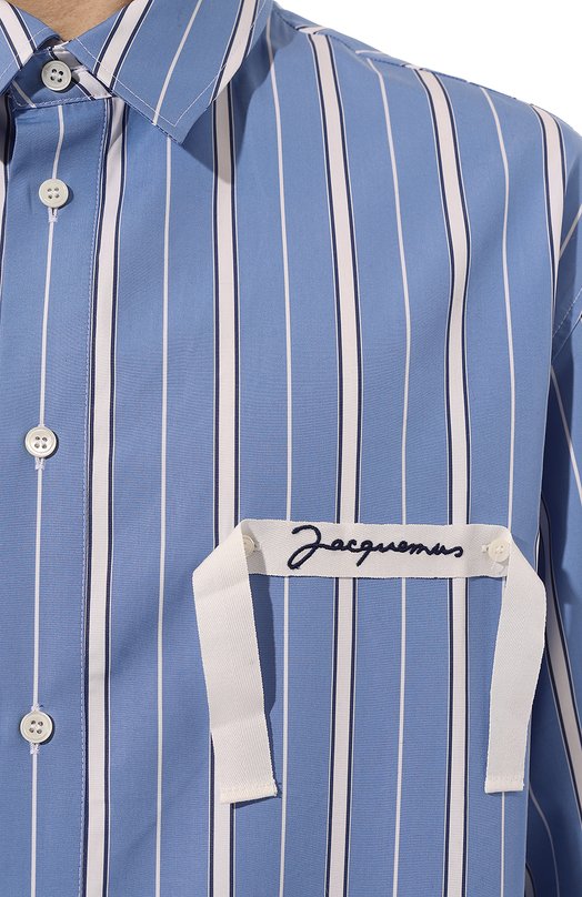 фото Хлопковая рубашка jacquemus
