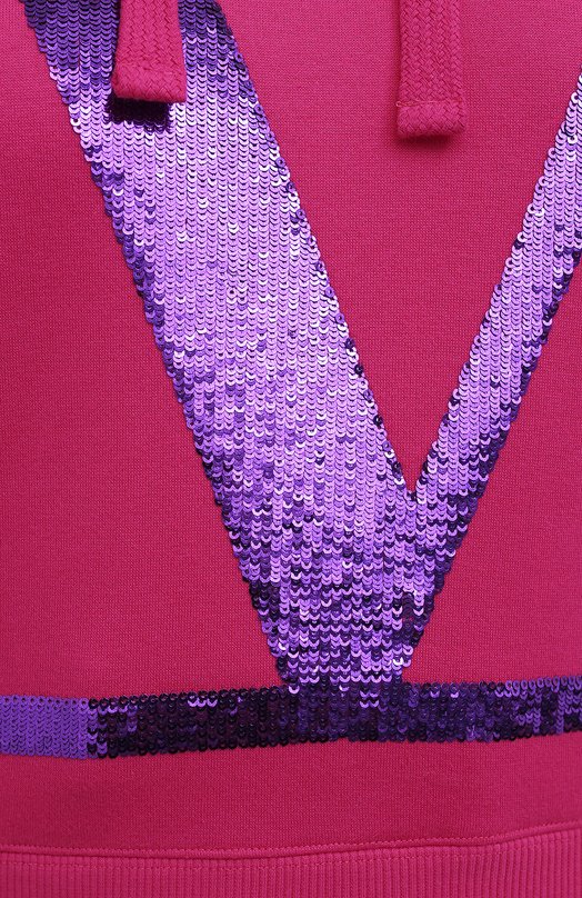 фото Хлопковое худи valentino