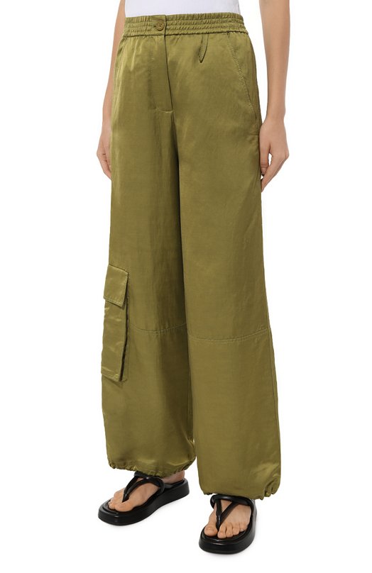 фото Брюки из вискозы и хлопка dorothee schumacher