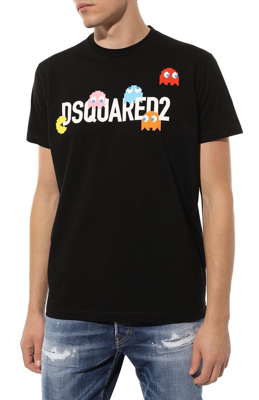 фото Хлопковая футболка dsquared2 x pac-man™ dsquared2