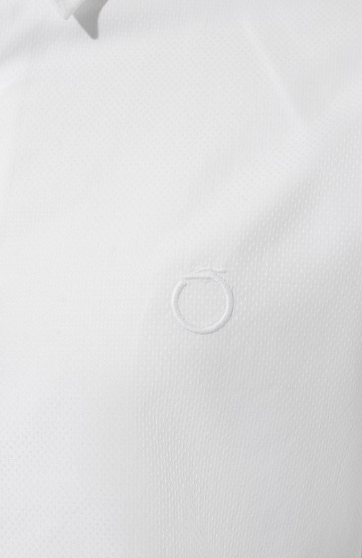 фото Хлопковая рубашка trussardi