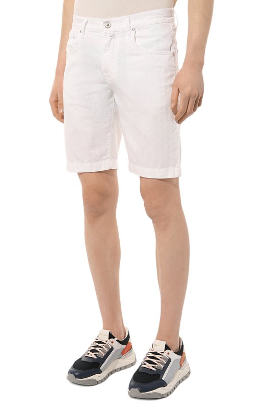 фото Шорты из хлопка и льна jacob cohen