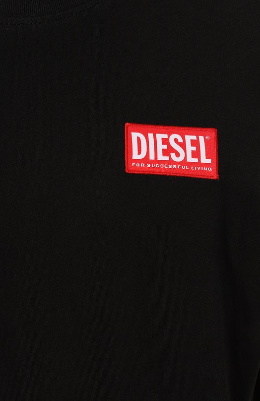 фото Хлопковая футболка diesel
