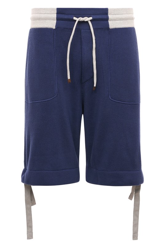 фото Хлопковые шорты brunello cucinelli