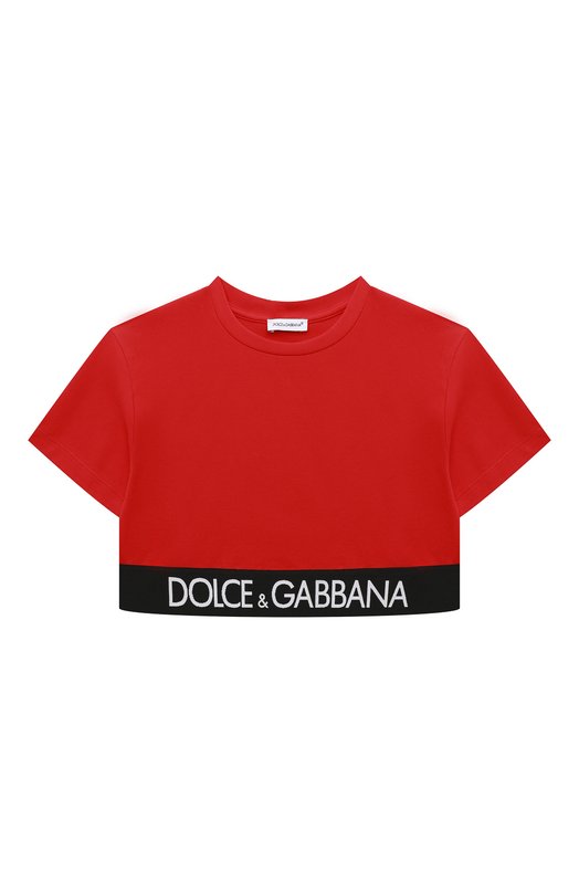Хлопковая футболка Dolce & Gabbana