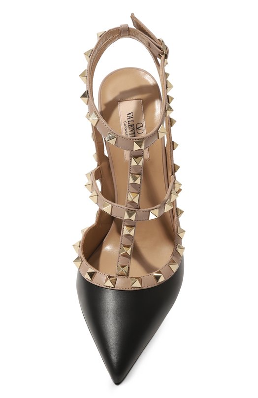 фото Кожаные туфли rockstud valentino