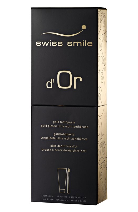 фото Набор: гелеобразная зубная паста d’or + ультра-мягкая зубная щетка swiss smile