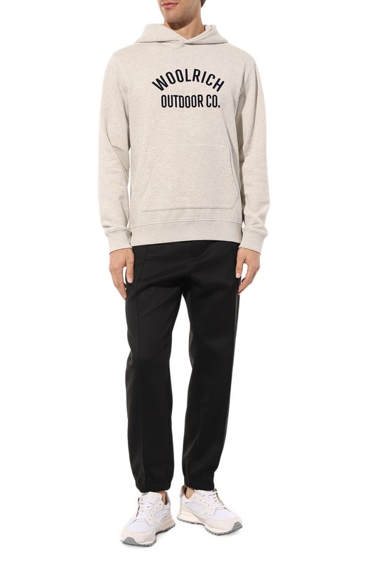 фото Хлопковое худи woolrich