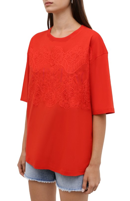 фото Хлопковая футболка valentino