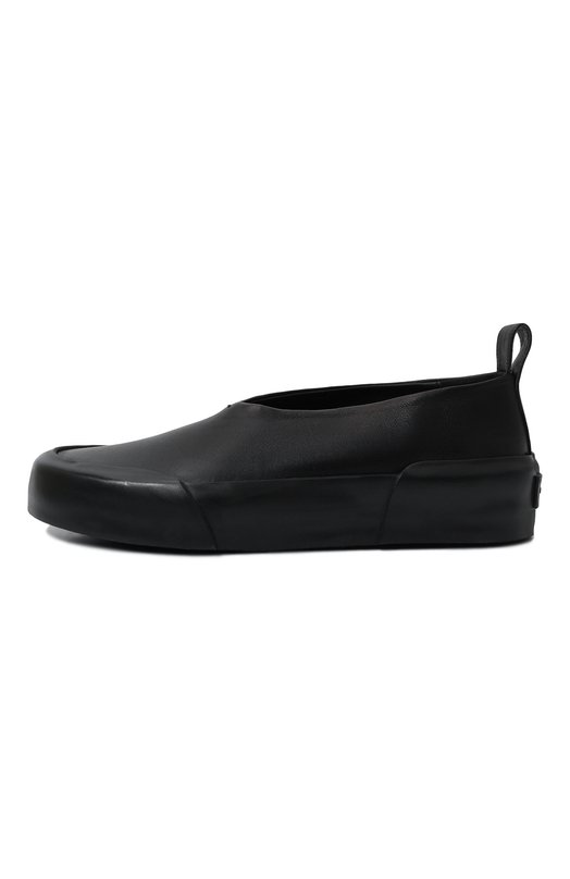 фото Кожаные слипоны jil sander