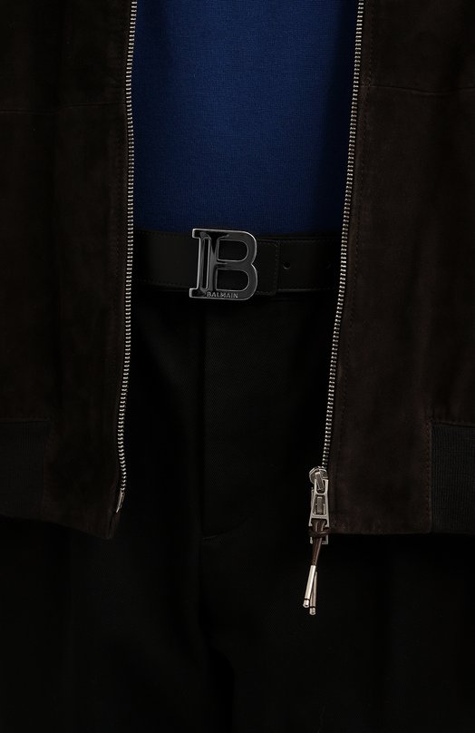 фото Кожаный ремень balmain
