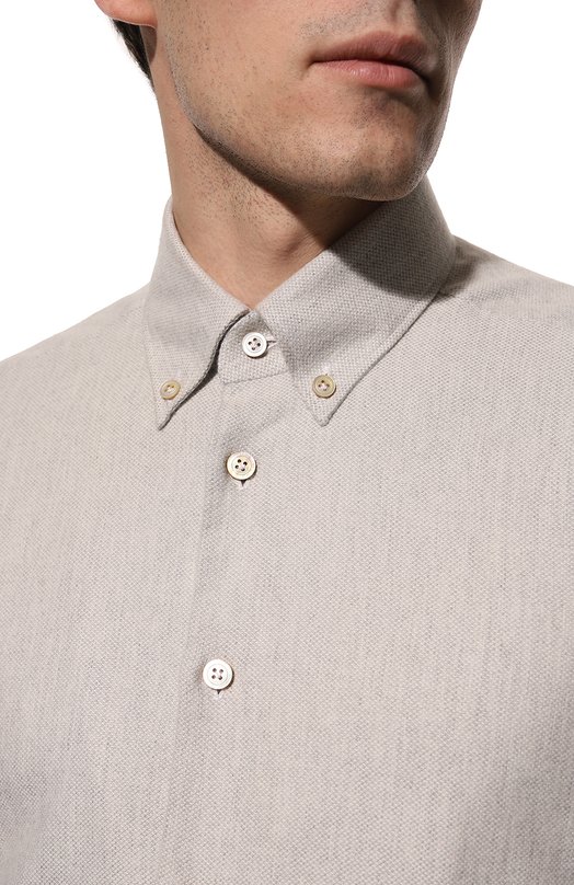 фото Хлопковая рубашка kiton