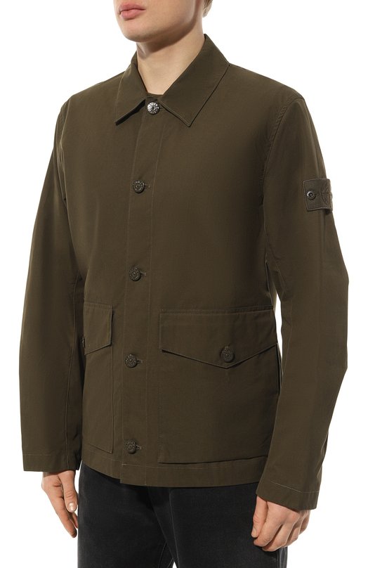 фото Хлопковая куртка stone island