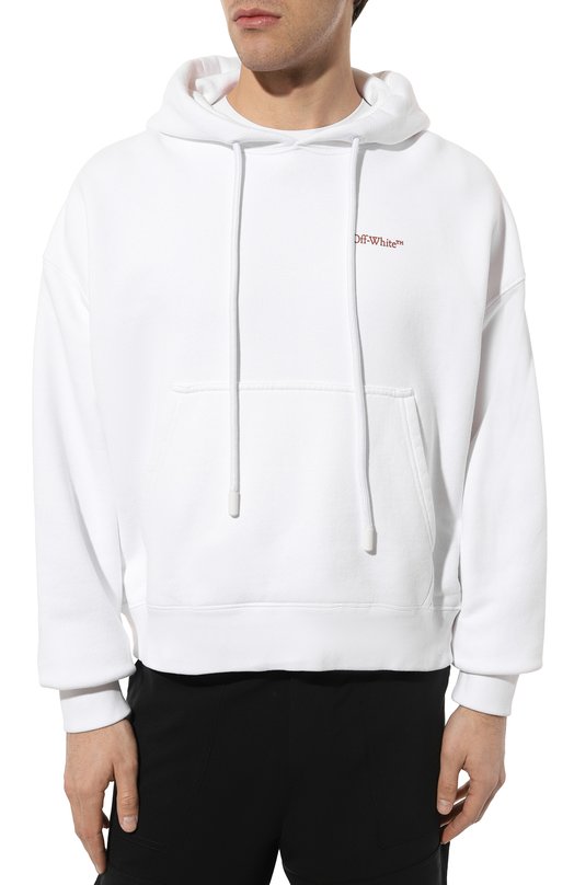 фото Хлопковое худи off-white