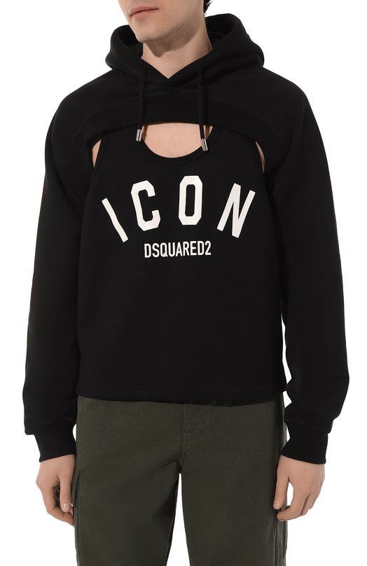 фото Хлопковое худи dsquared2