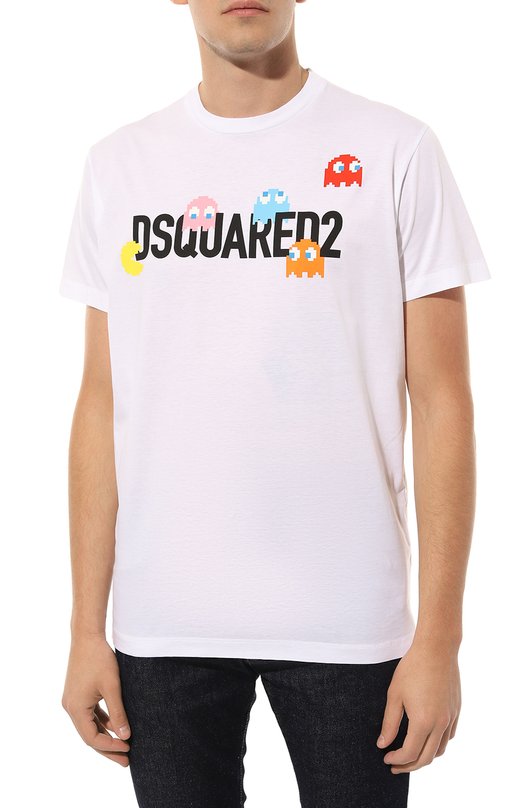 фото Хлопковая футболка dsquared2 x pac-man™ dsquared2