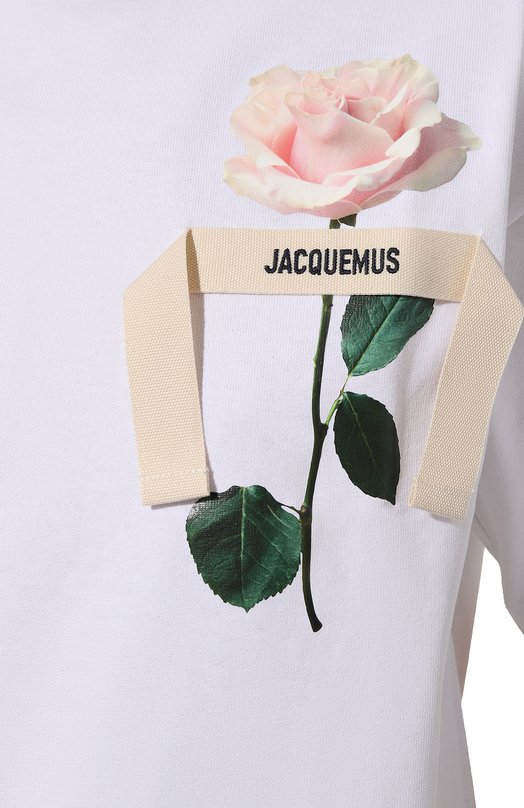 фото Хлопковая футболка jacquemus