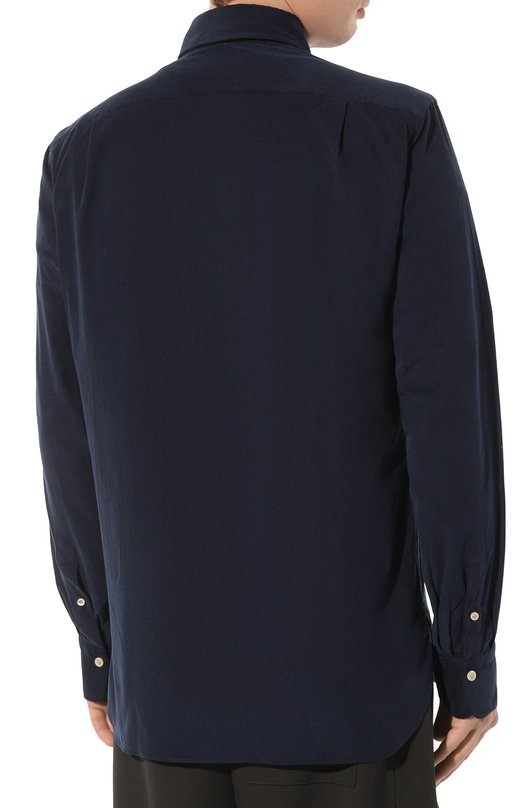 фото Хлопковая рубашка luigi borrelli