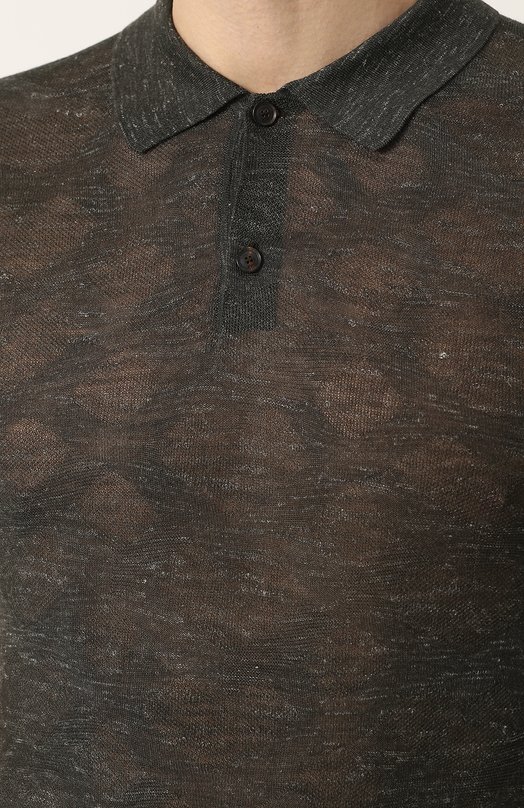 фото Поло из смеси шерсти и шелка brioni