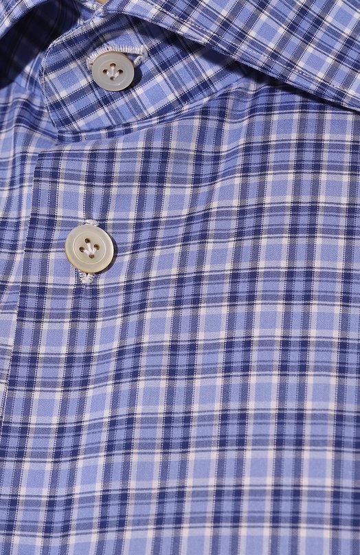 фото Хлопковая рубашка kiton