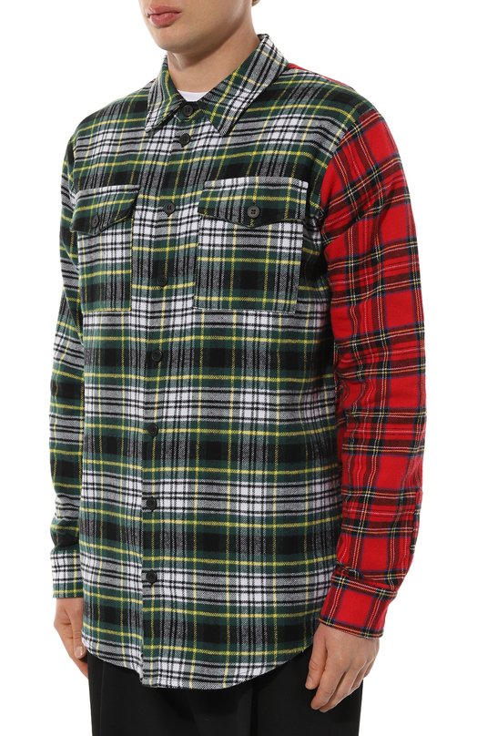 фото Хлопковая рубашка diego venturino