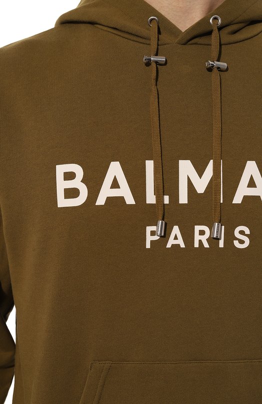 фото Хлопковое худи balmain