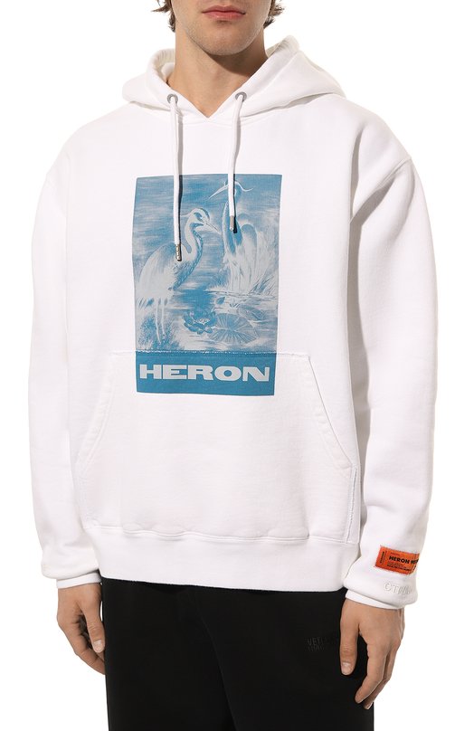 фото Хлопковое худи heron preston