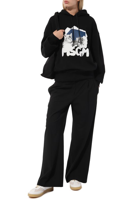 фото Хлопковое худи msgm