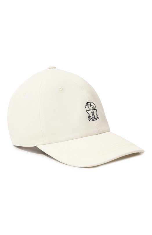 фото Хлопковая бейсболка brunello cucinelli